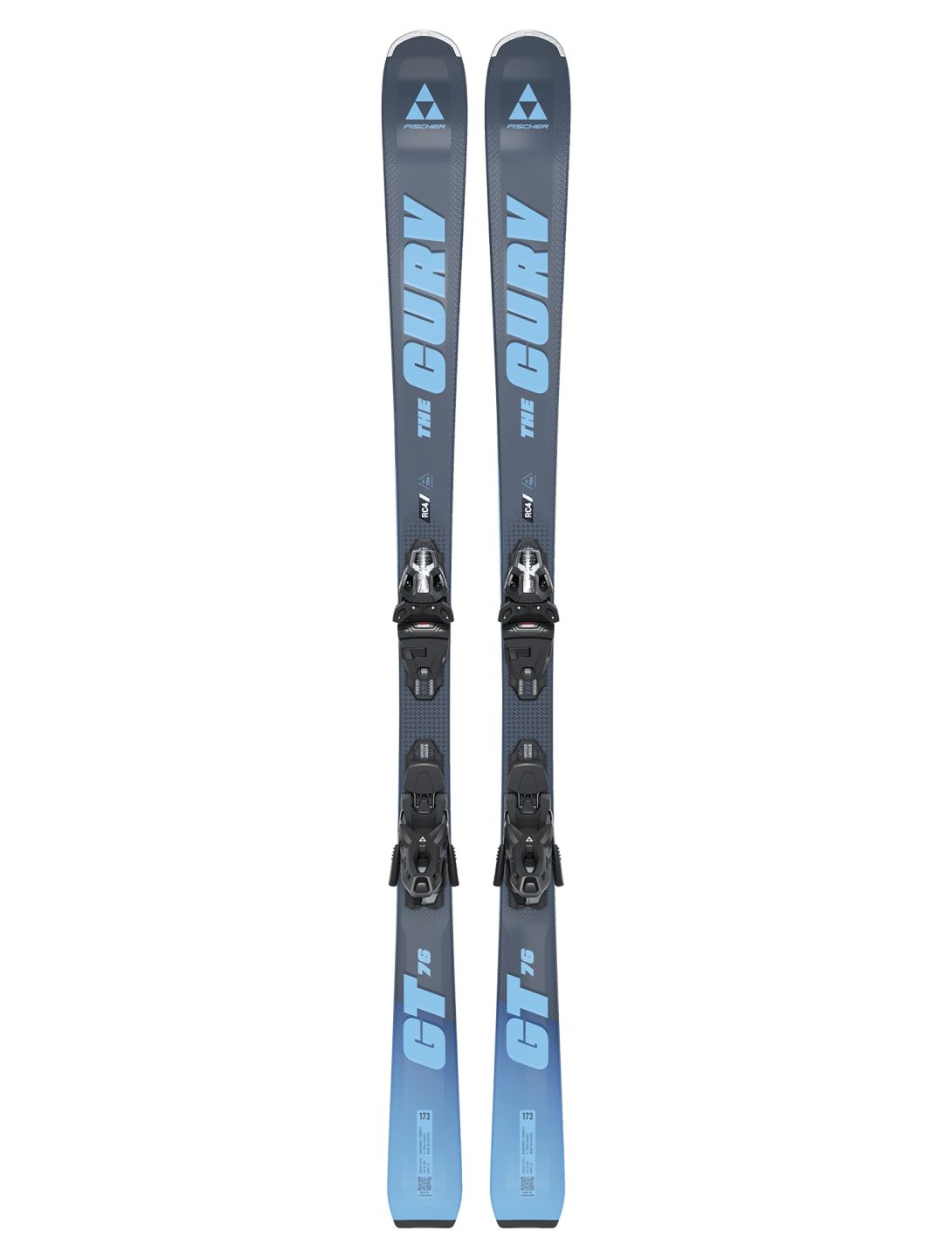 Fischer, The Curv Gt 76 TPR + RSW 10 PR (2024-2025) ski's unisex 