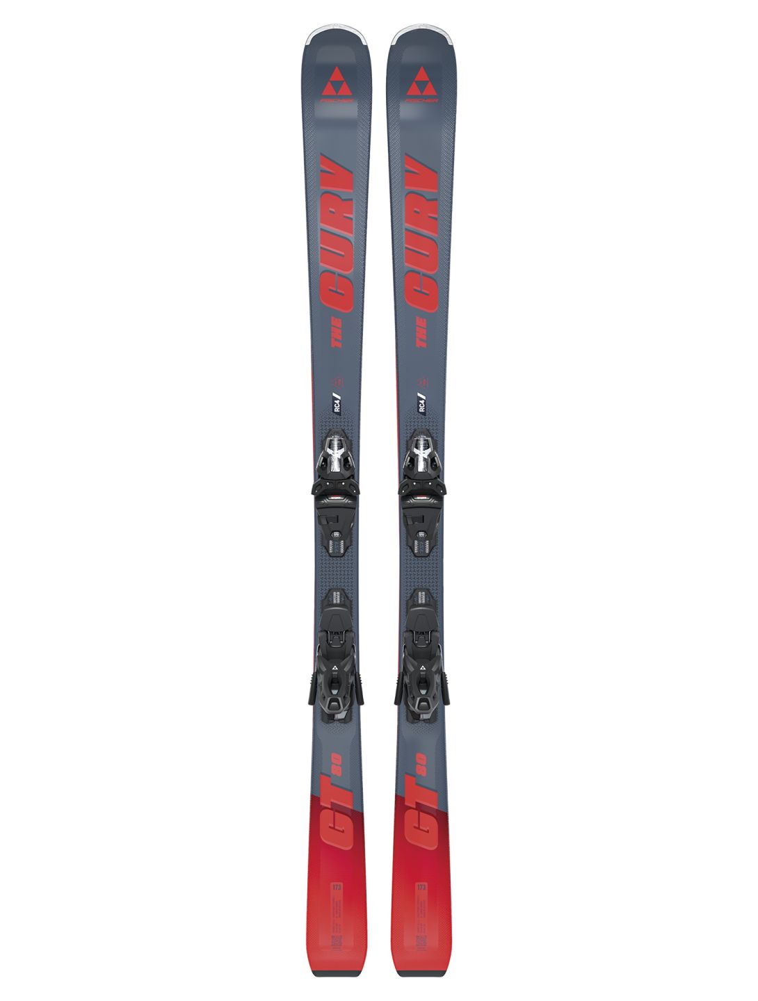 Fischer, The Curv Gt 80 TPR + RSW 11 PR (2024-2025) ski's unisex 