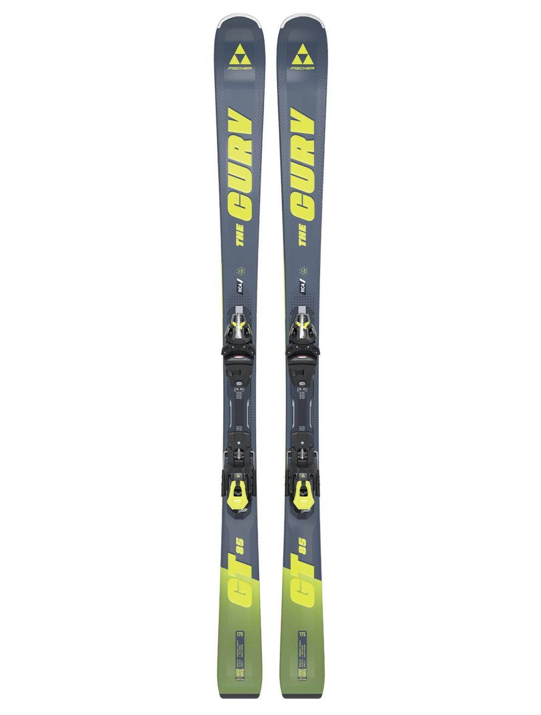 Fischer, The Curv Gt 85 Mt + RSW 12 PR (2024-2025) ski's unisex 