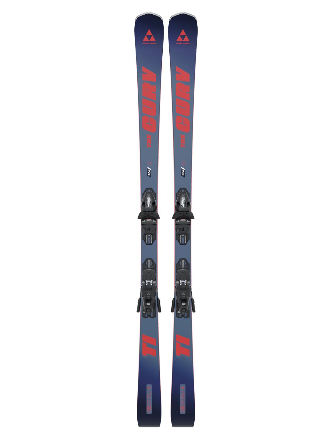 Fischer, The Curv Ti TPR + RS 10 PR (2024-2025) ski's unisex 