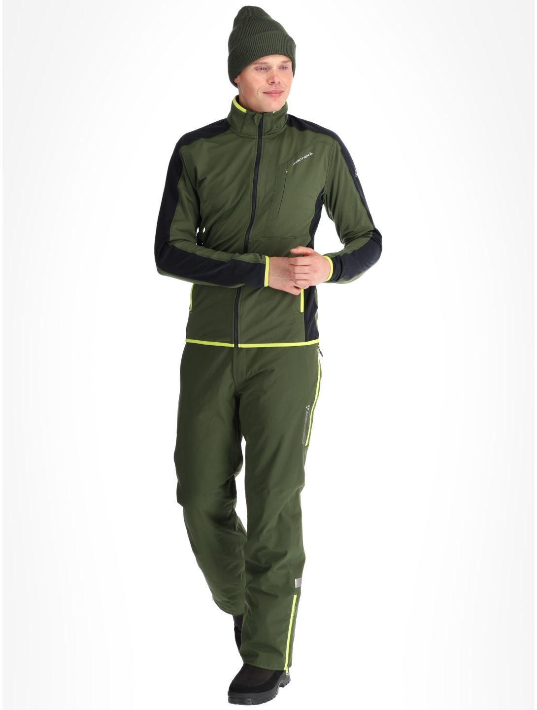 Fischer, Up Flex vest heren Rifle Green groen 