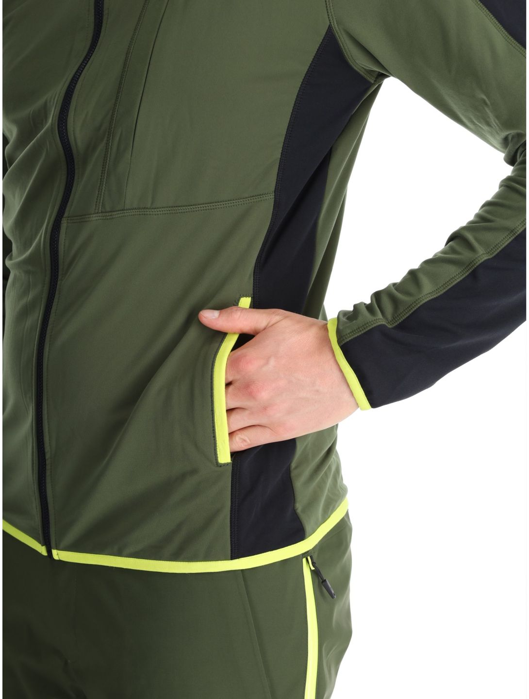 Fischer, Up Flex vest heren Rifle Green groen 