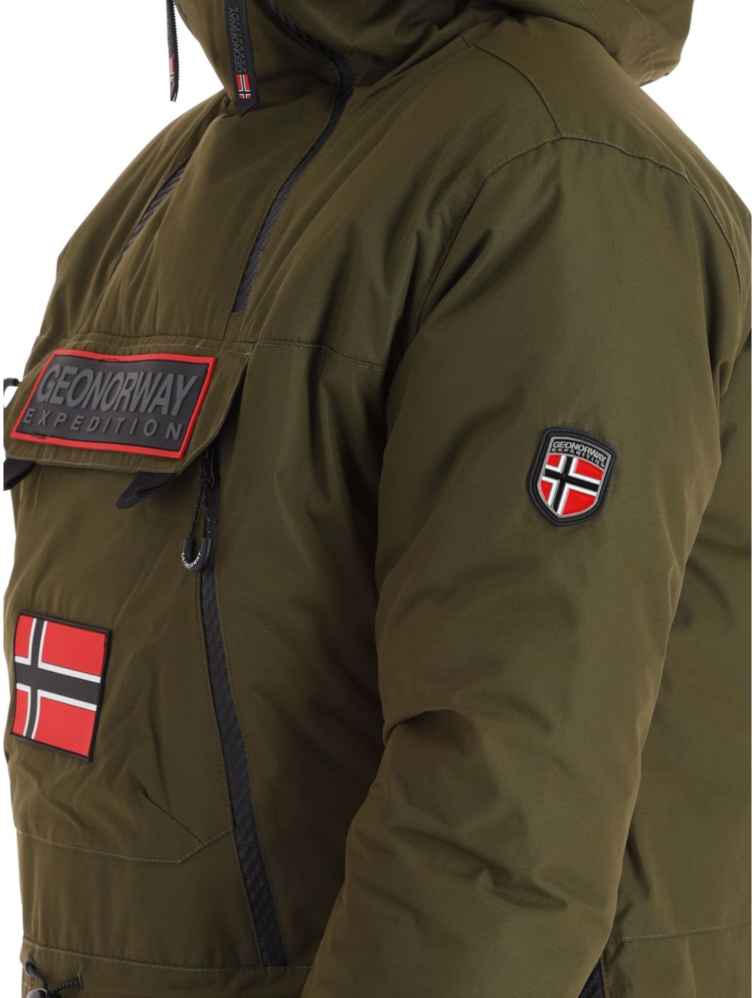 Geographical Norway, Benyamine ski-jas heren Kaki groen 