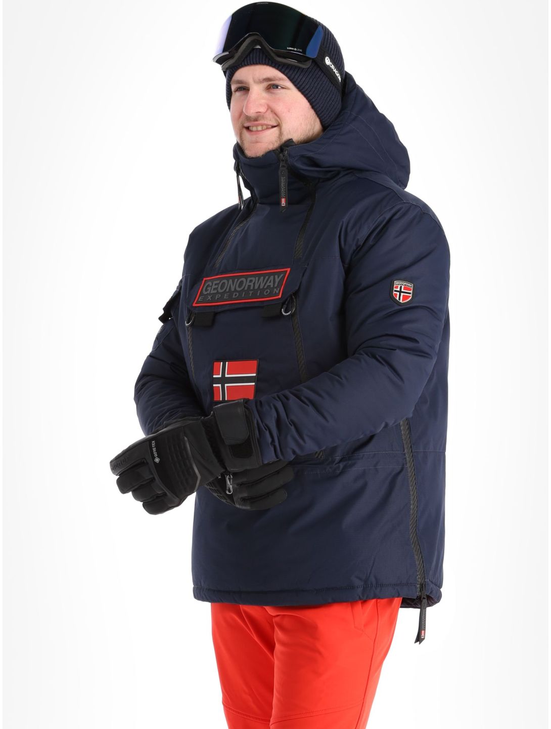 Geographical Norway, Benyamine ski-jas heren Navy blauw 