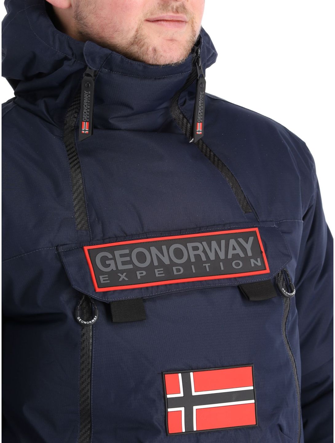 Geographical Norway, Benyamine ski-jas heren Navy blauw 