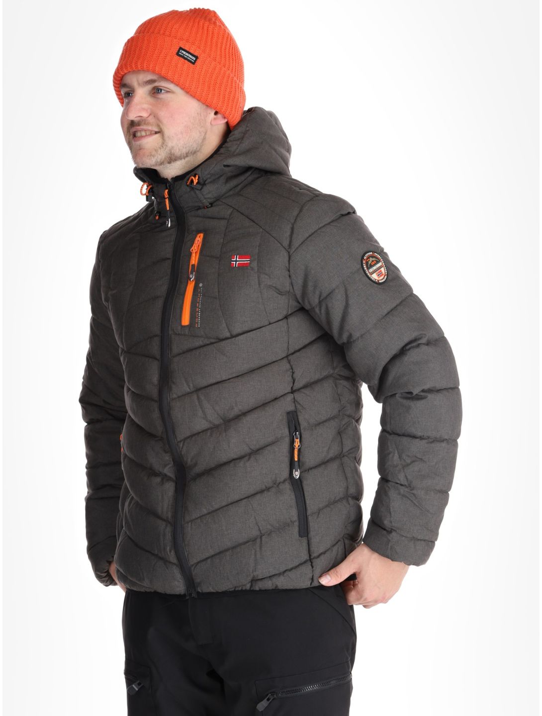 Geographical Norway, Bolchevic ski-jas heren Dark Grey grijs 