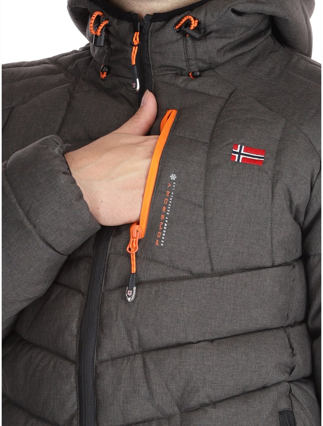 Geographical Norway, Bolchevic ski-jas heren Dark Grey grijs 