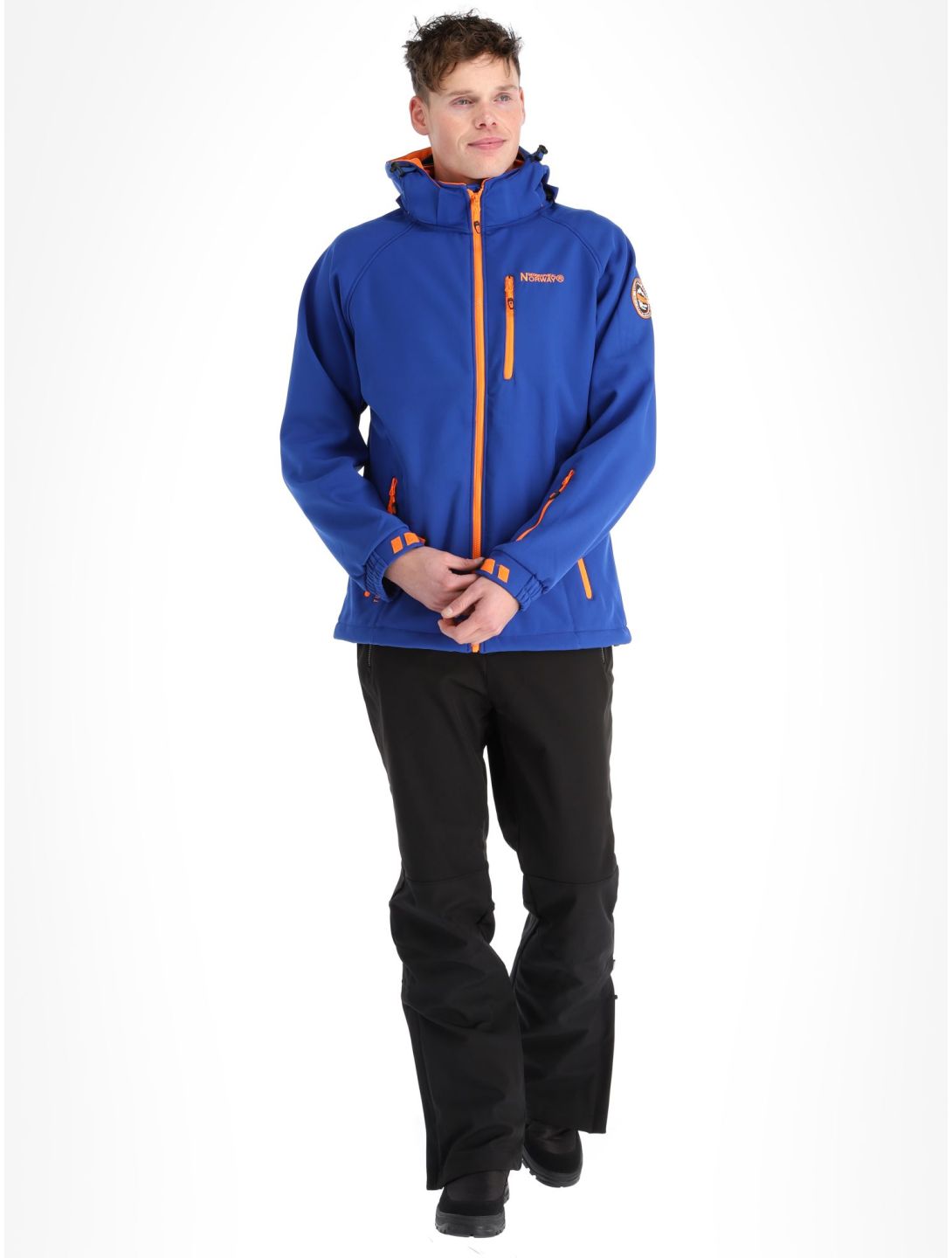 Geographical Norway, Texico softshell ski-jas heren Royal Blue blauw 