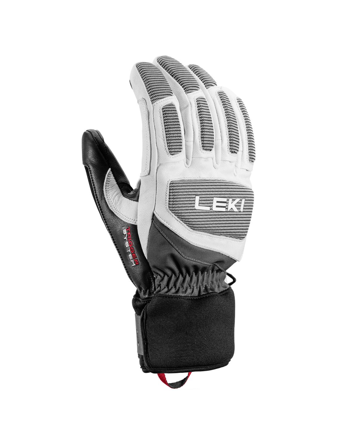 Leki, Griffin Pro 3D skihandschoenen heren White / Black wit, zwart 