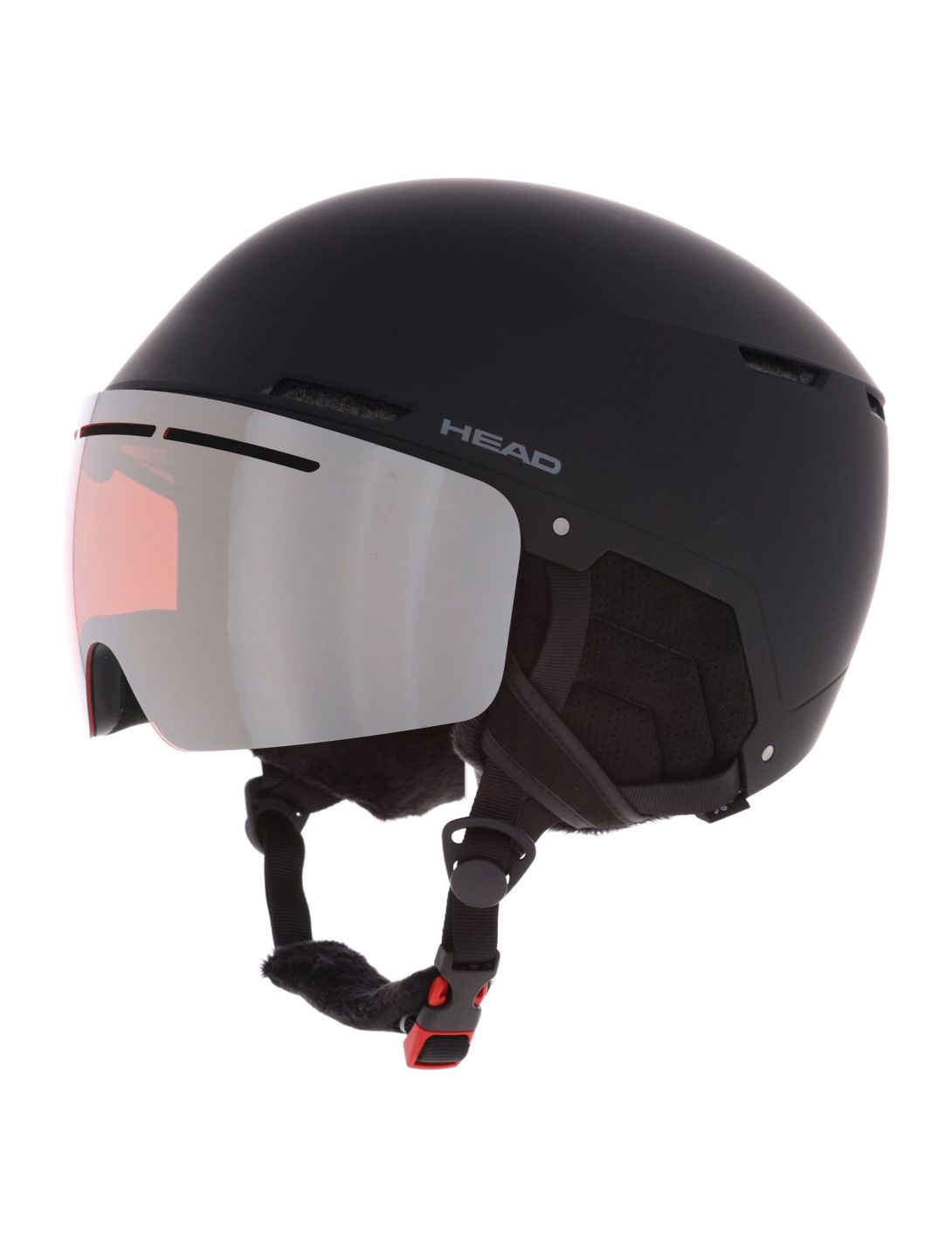 Head, Cinema W skihelm met vizier unisex Black zwart 