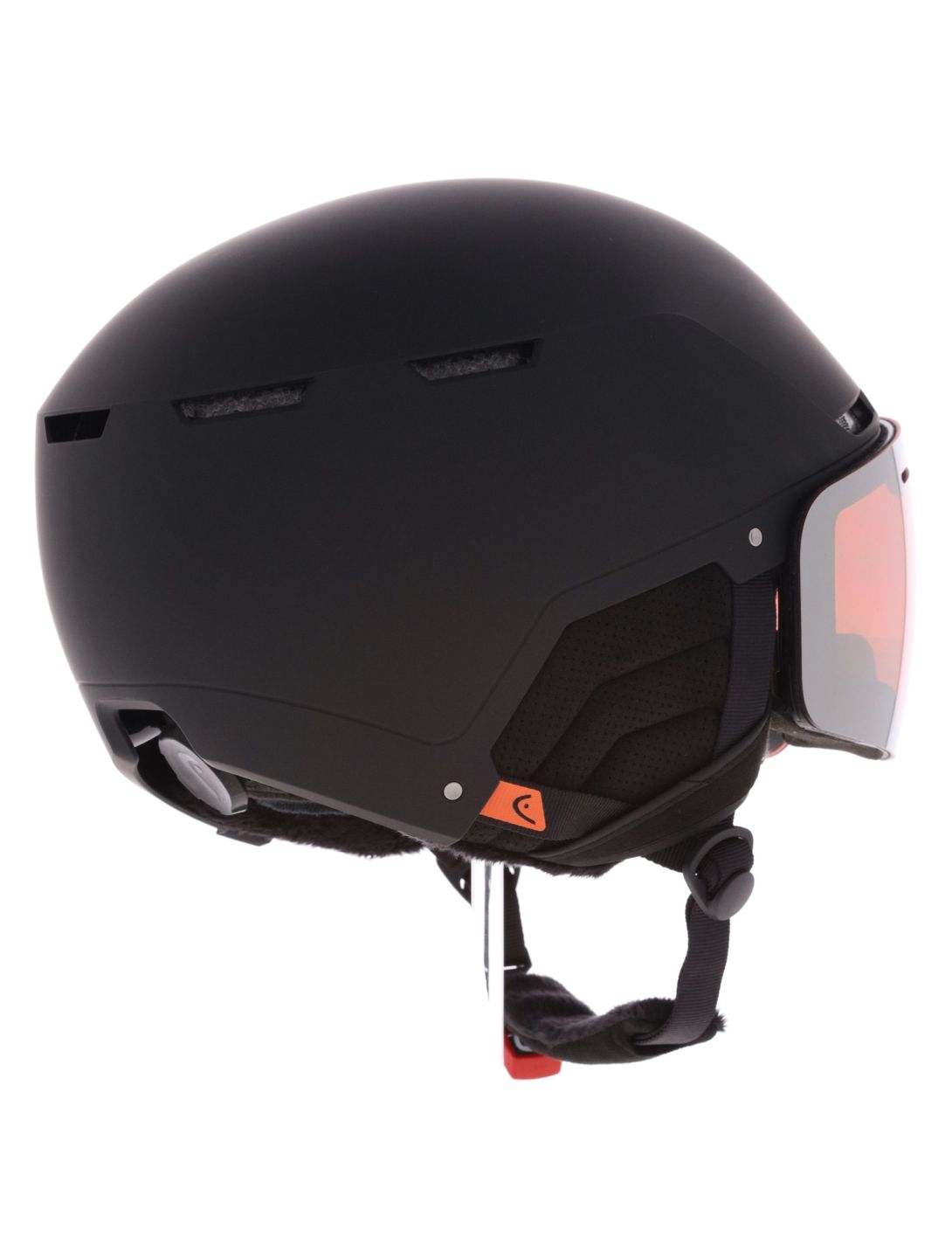 Head, Cinema W skihelm met vizier unisex Black zwart 