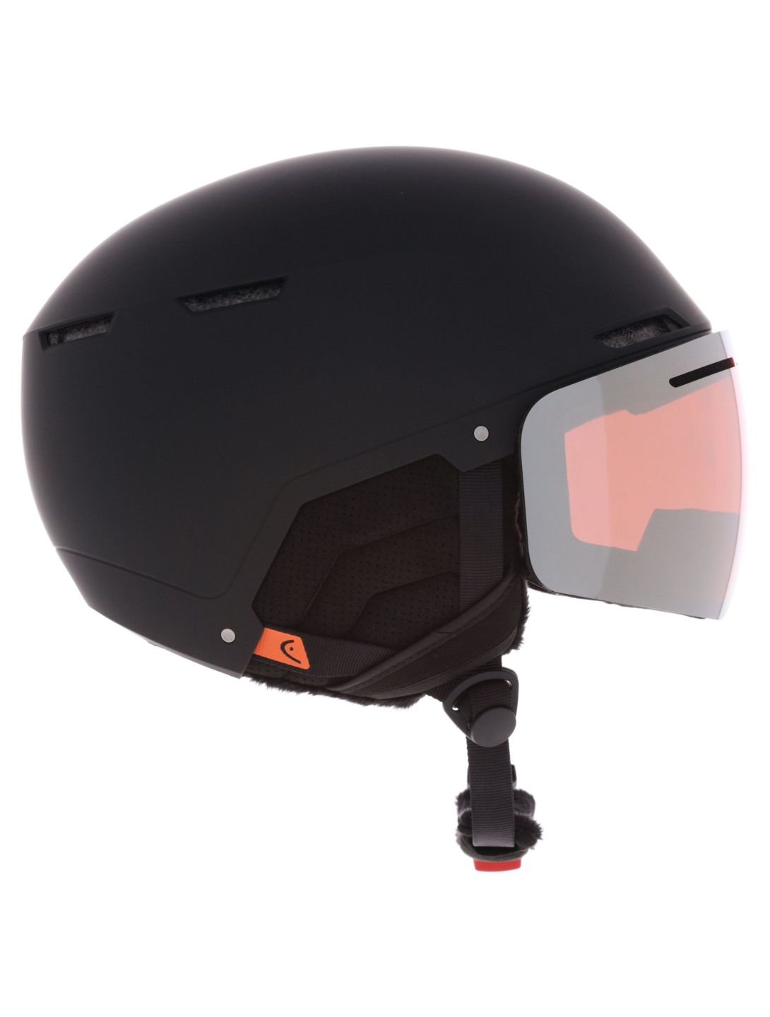 Head, Cinema W skihelm met vizier unisex Black zwart 