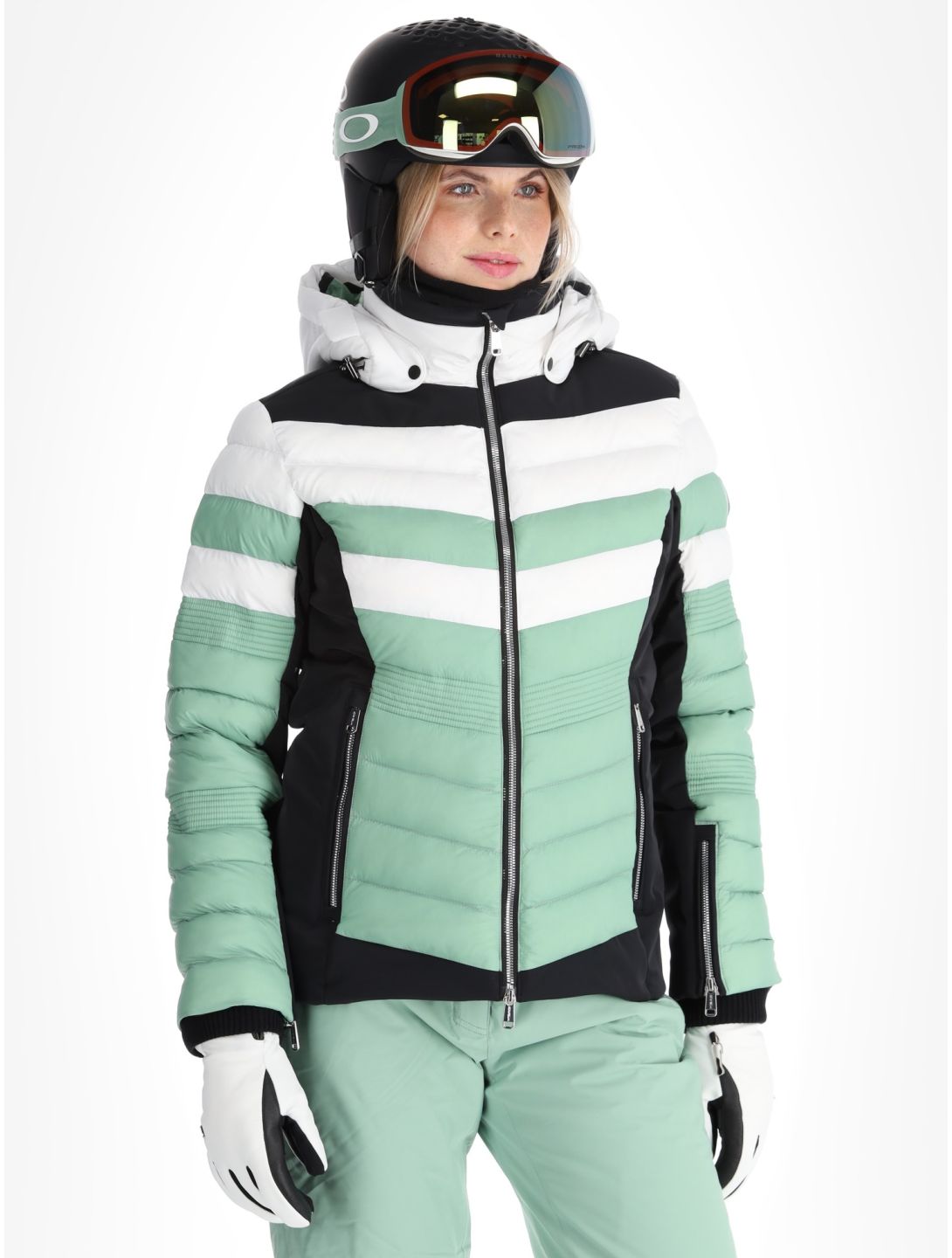 Head, Immensity ski-jas dames Nile Green groen 