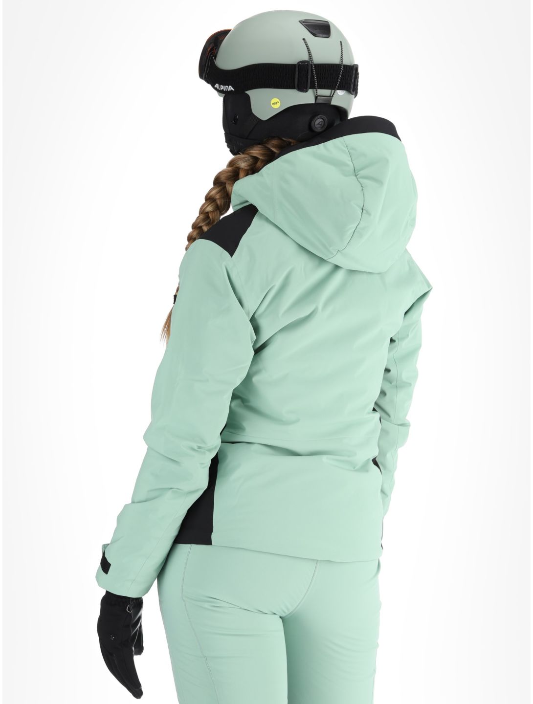 Head, Joy ski-jas dames Nile Green groen 