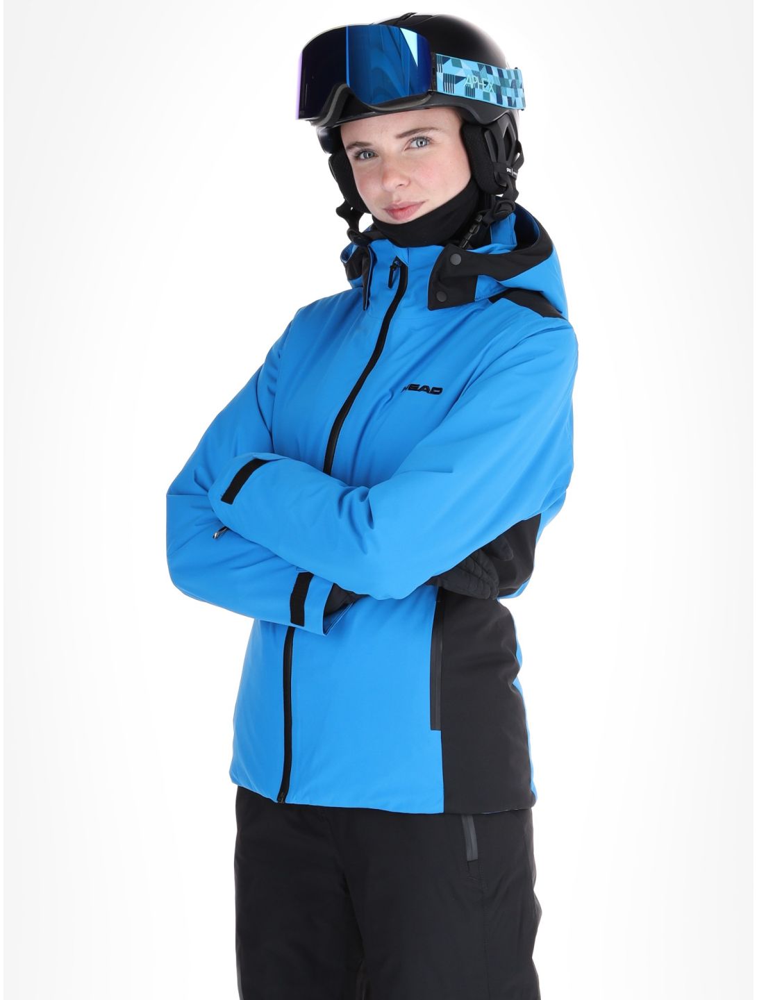 Head, Joy ski-jas dames Ocean Blue blauw 