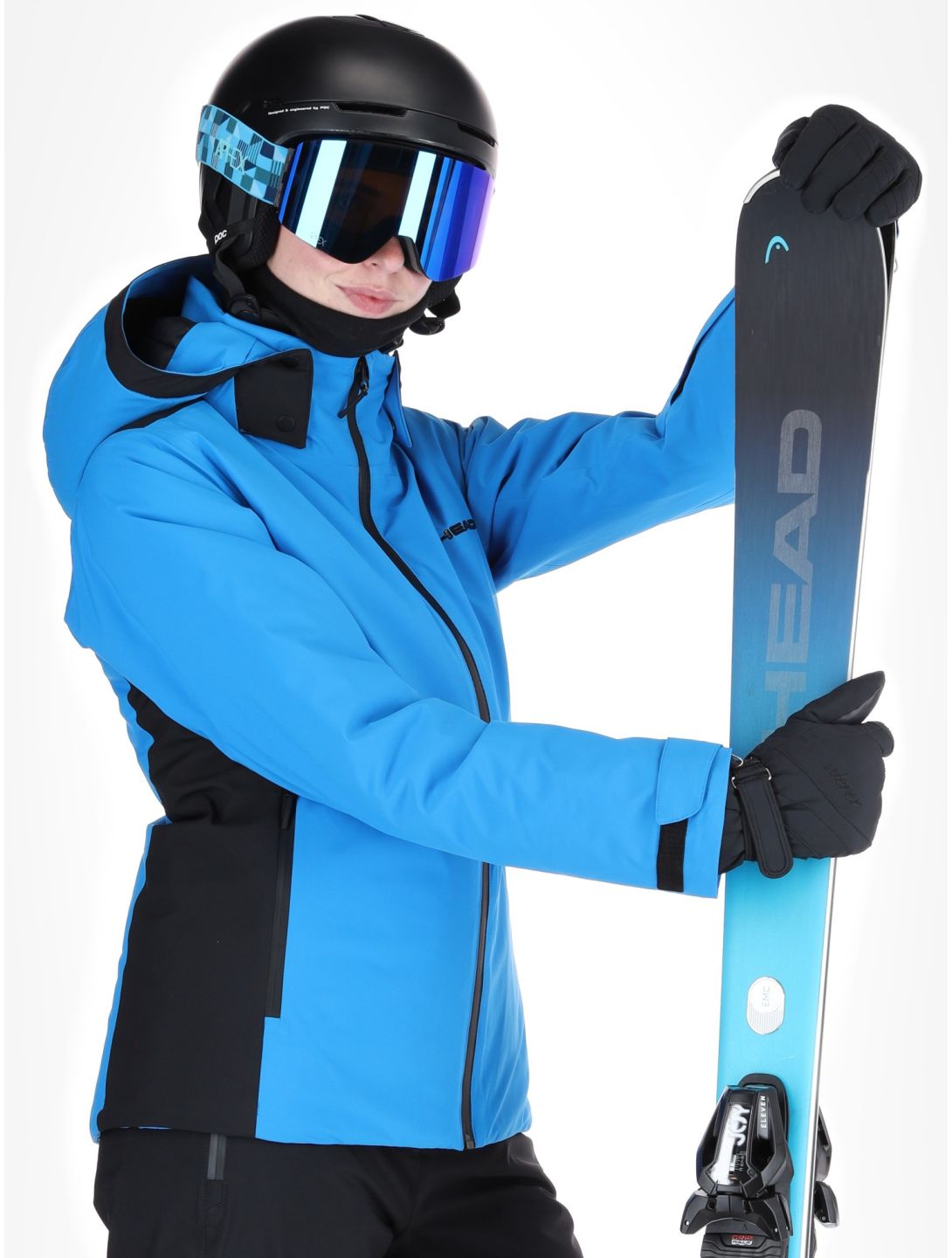 Head, Joy ski-jas dames Ocean Blue blauw 