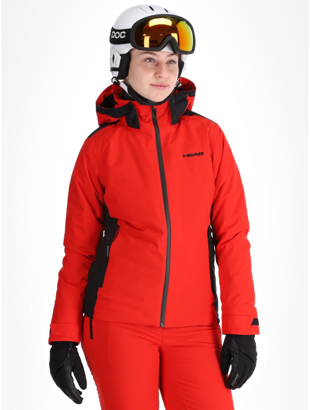 Head, Joy ski-jas dames Red rood 