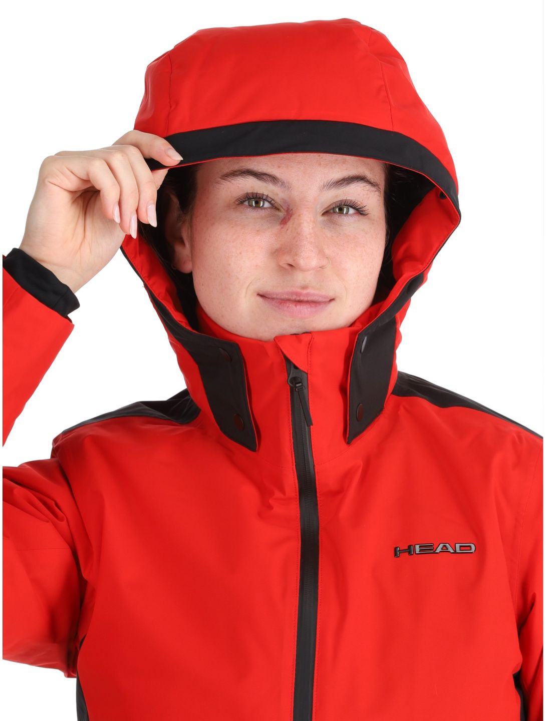 Head, Joy ski-jas dames Red rood 