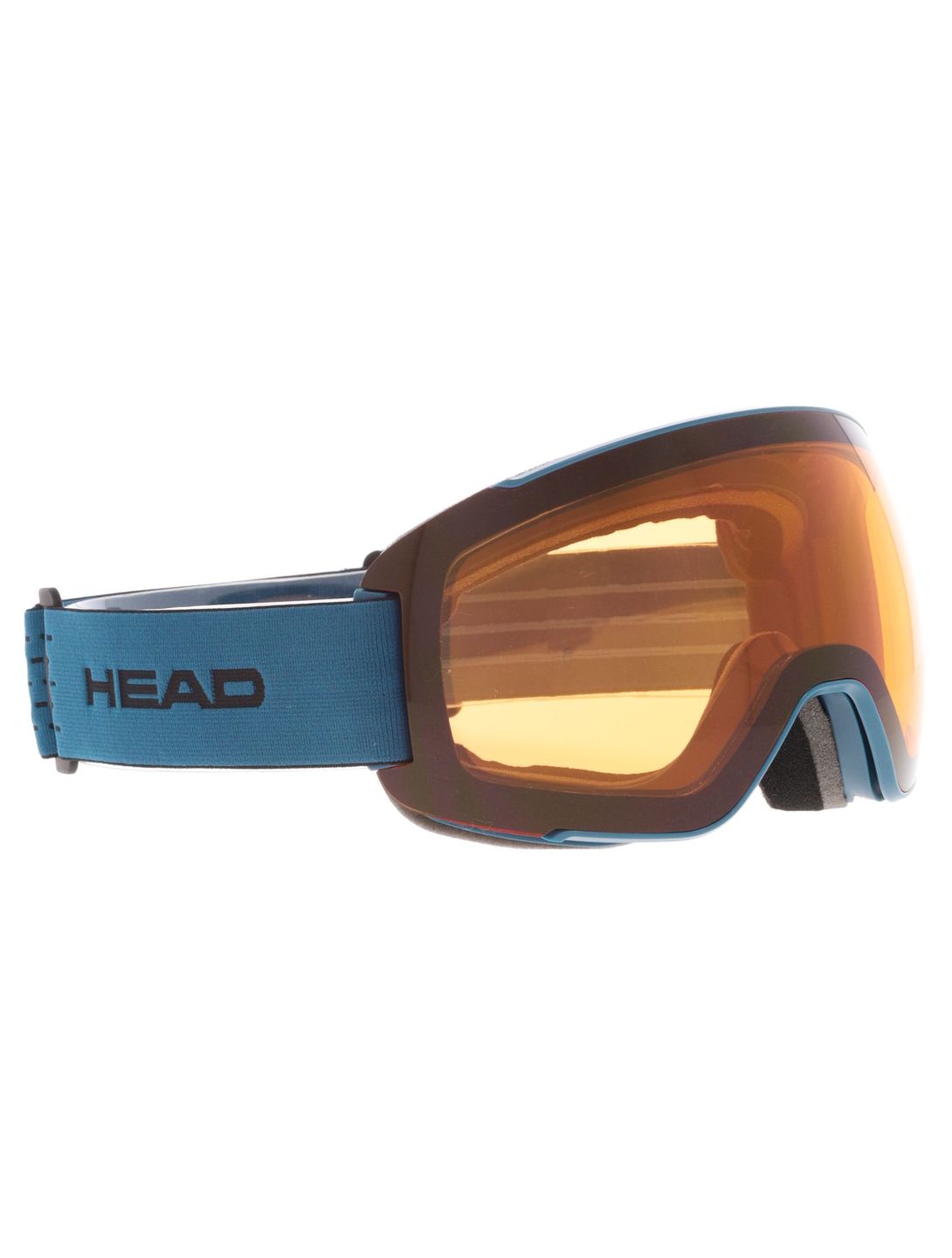 Head, Magnify 5K skibril extra lens unisex Gold / Petrol blauw, Goud 