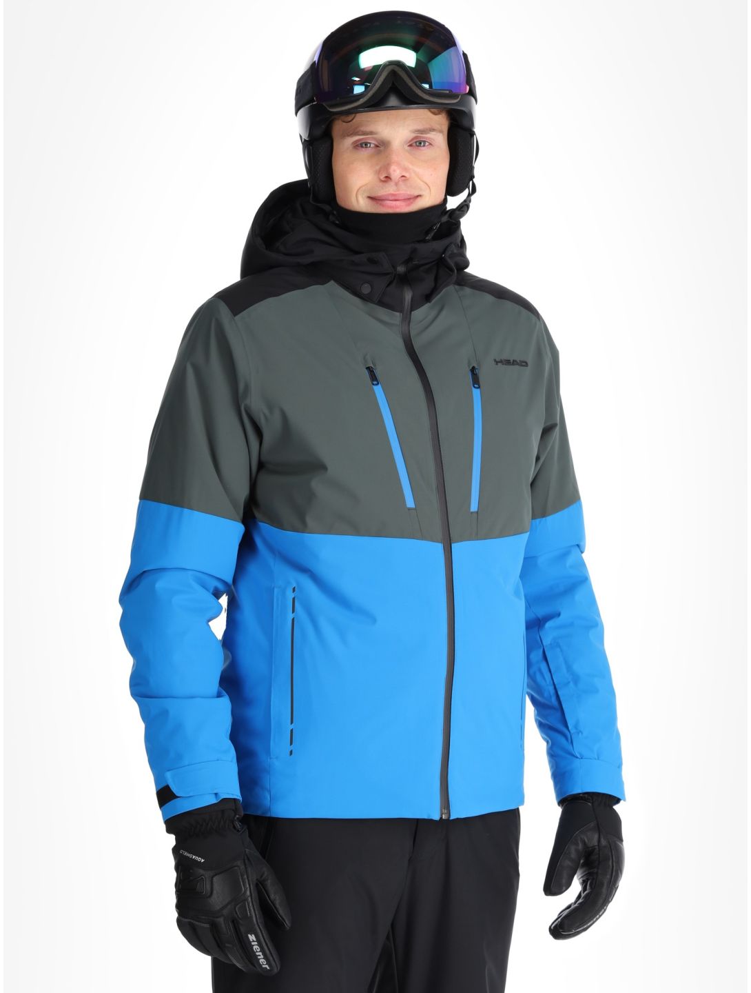 Head, Neo ski-jas heren Ocean Blue blauw 