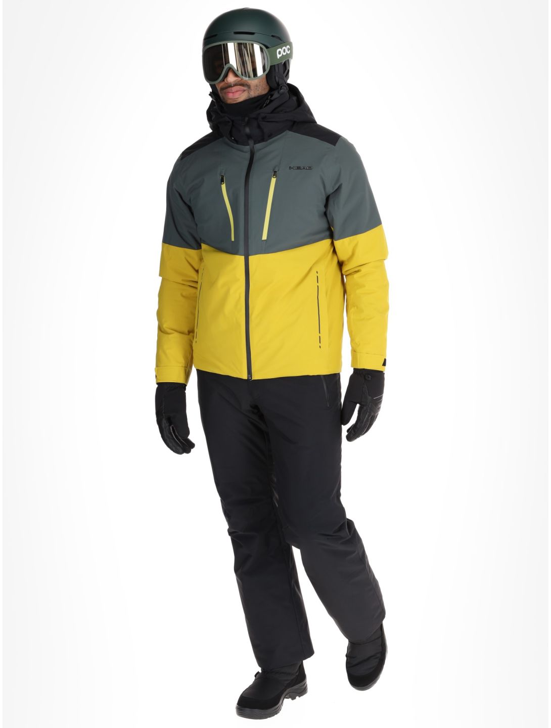 Head, Neo ski-jas heren Olive groen 