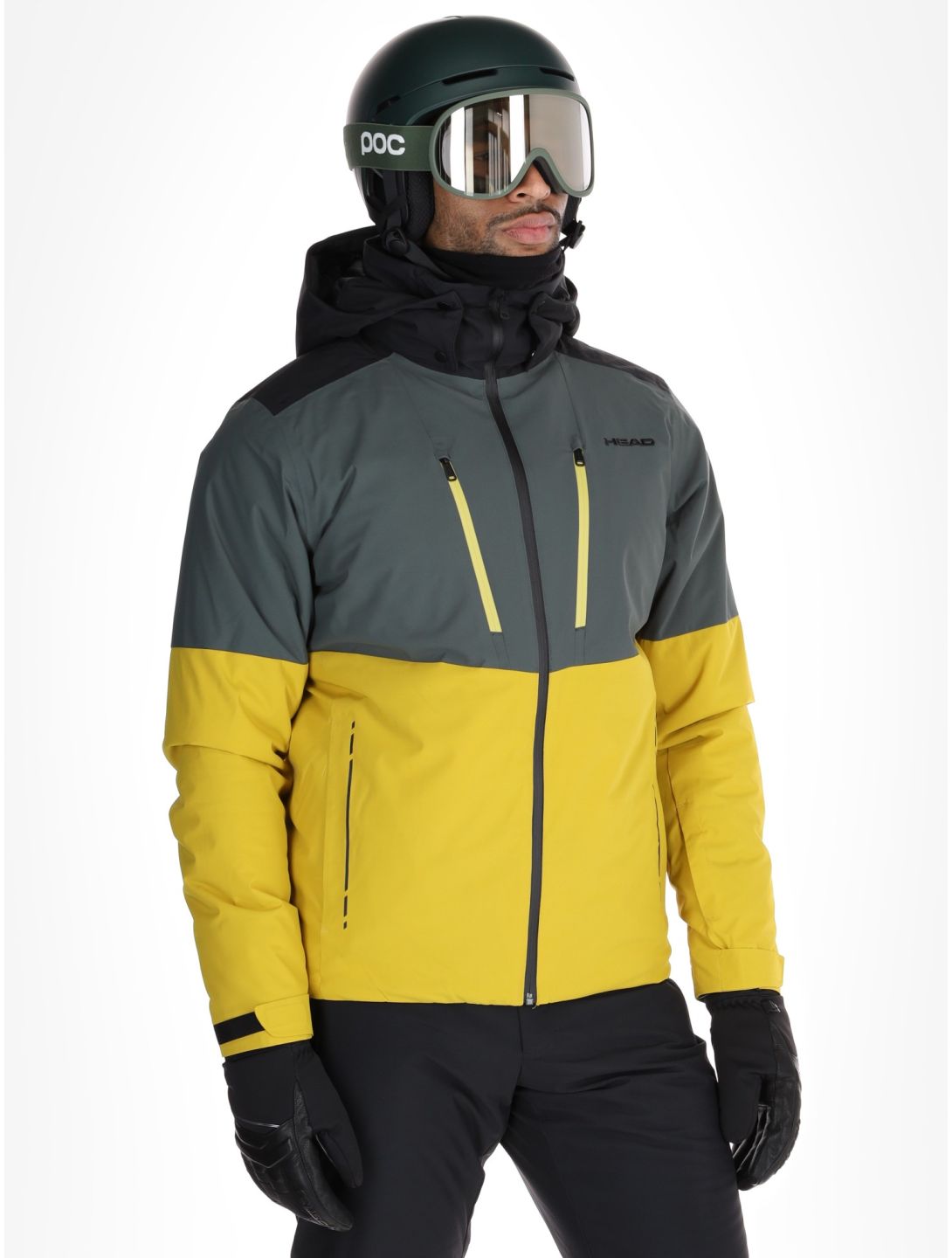 Head, Neo ski-jas heren Olive groen 