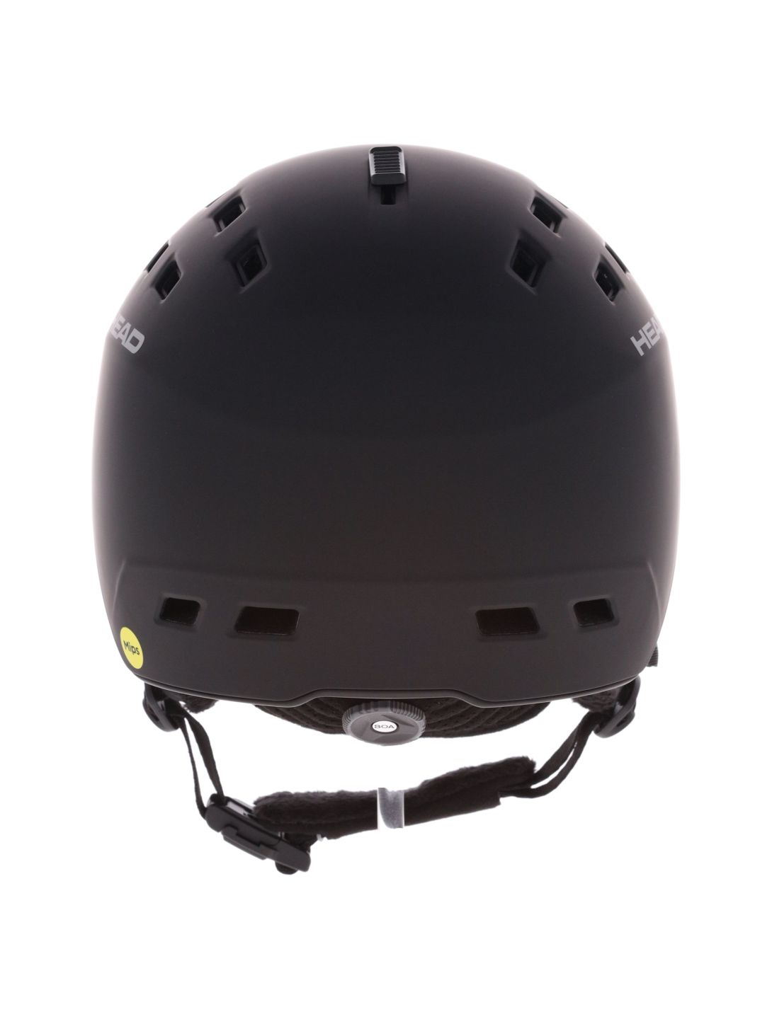 Head, Radar 5K MIPS skihelm met vizier unisex Black zwart 