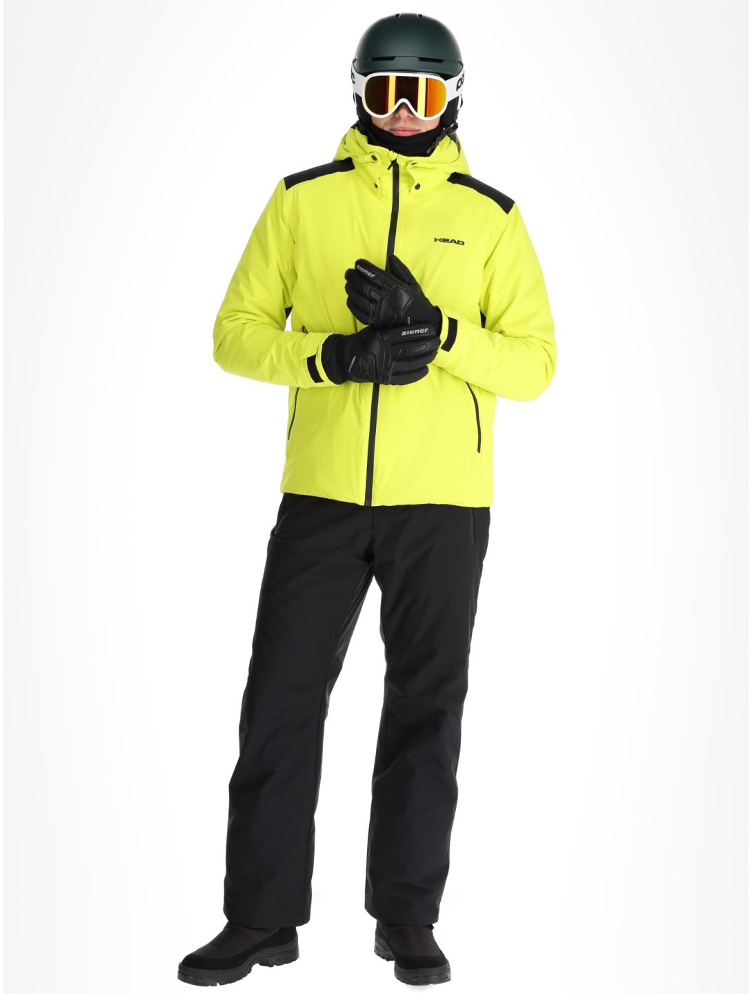 Head, Supershape ski-jas heren Lime groen 