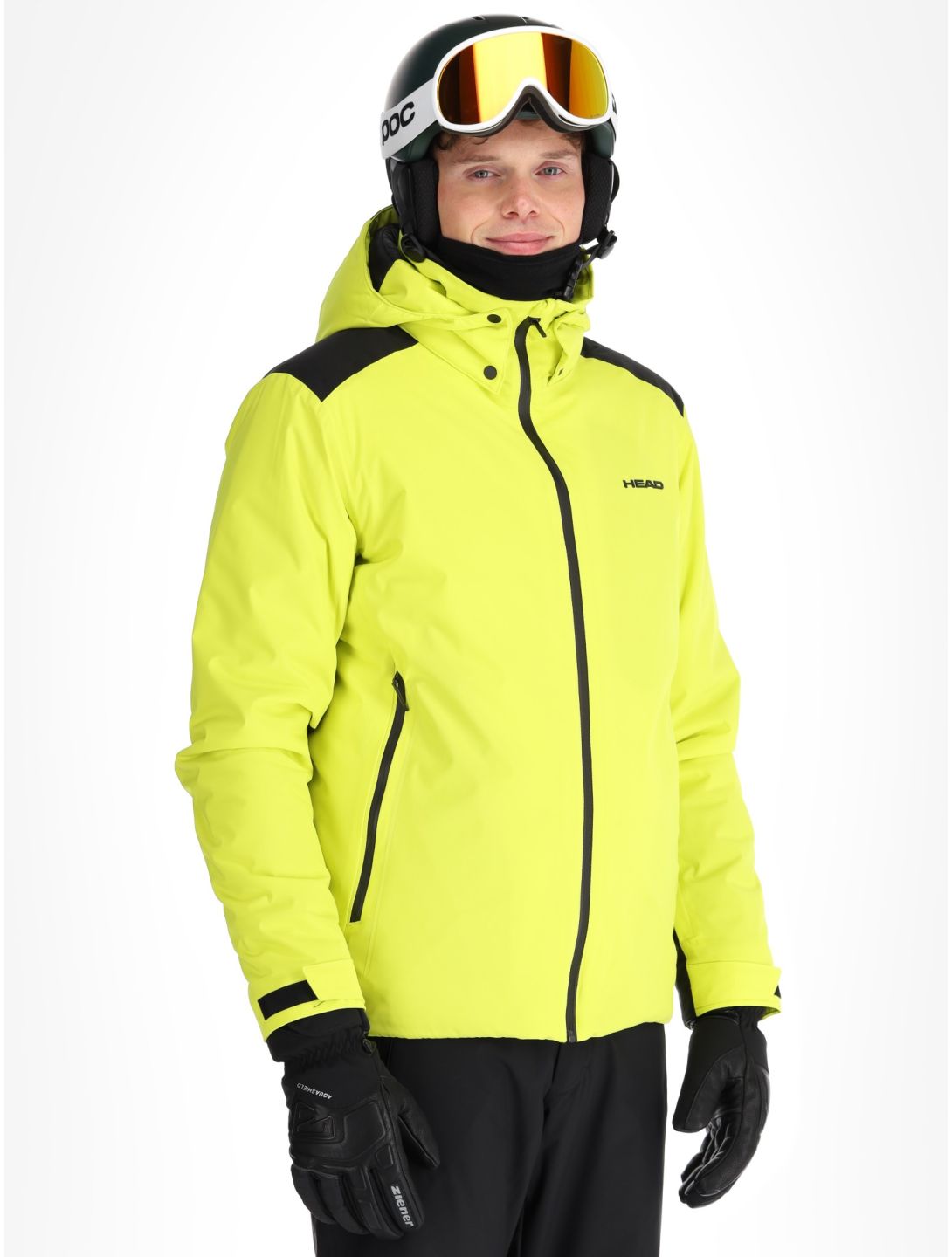 Head, Supershape ski-jas heren Lime groen 