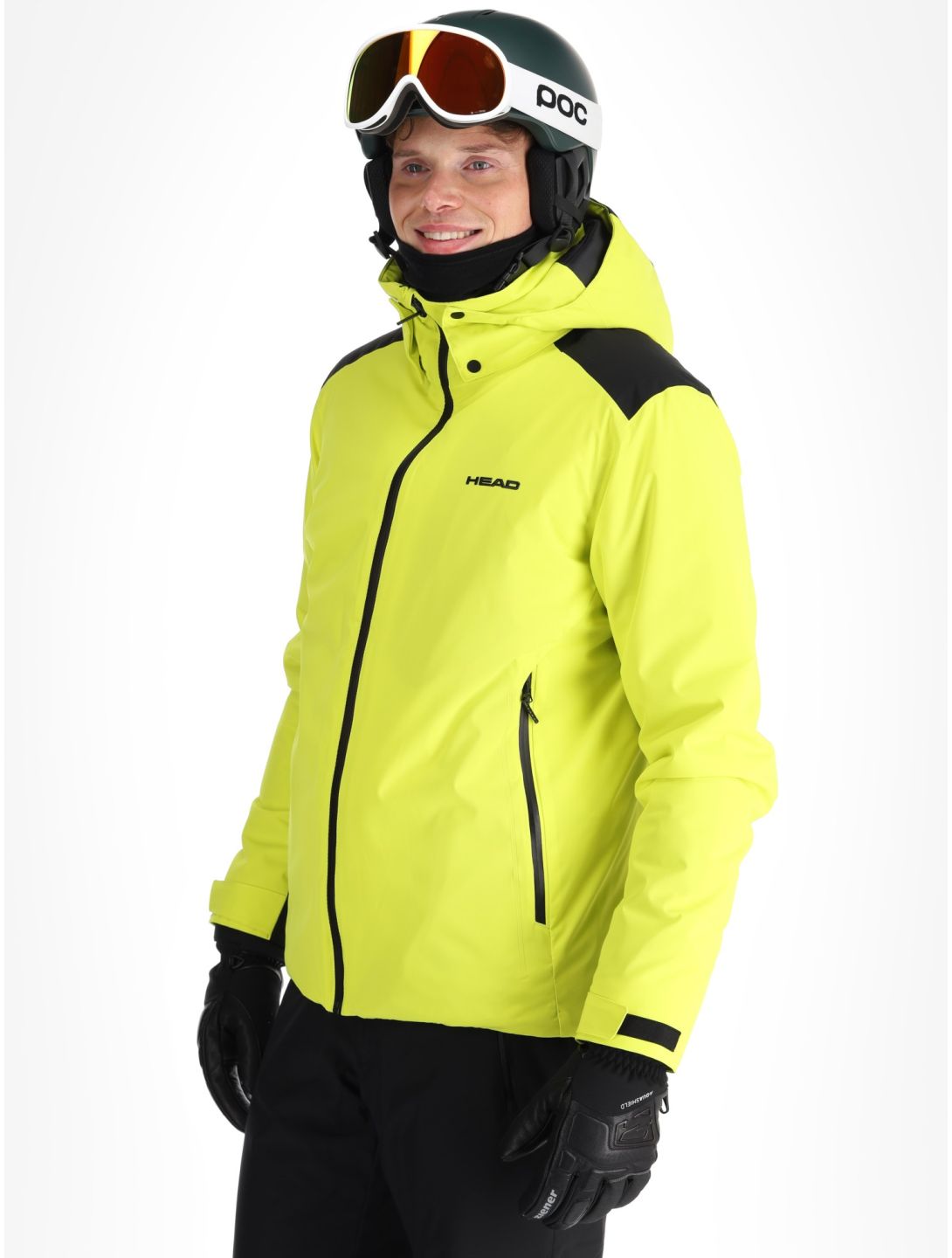 Head, Supershape ski-jas heren Lime groen 