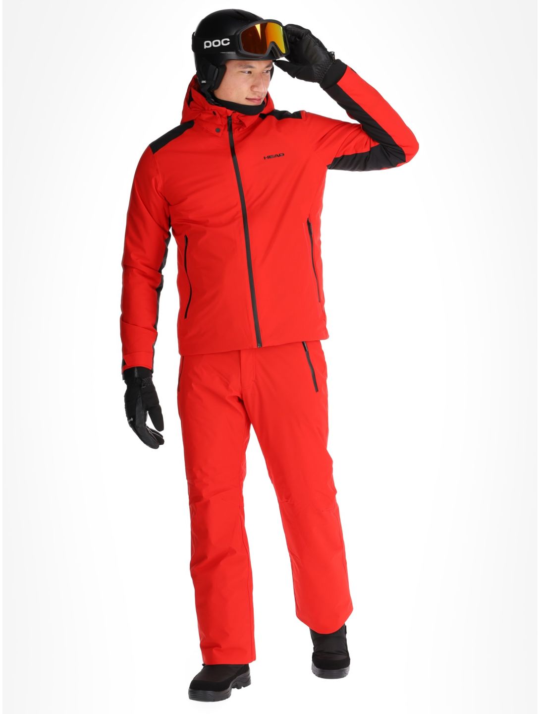 Head, Supershape ski-jas heren Red rood 