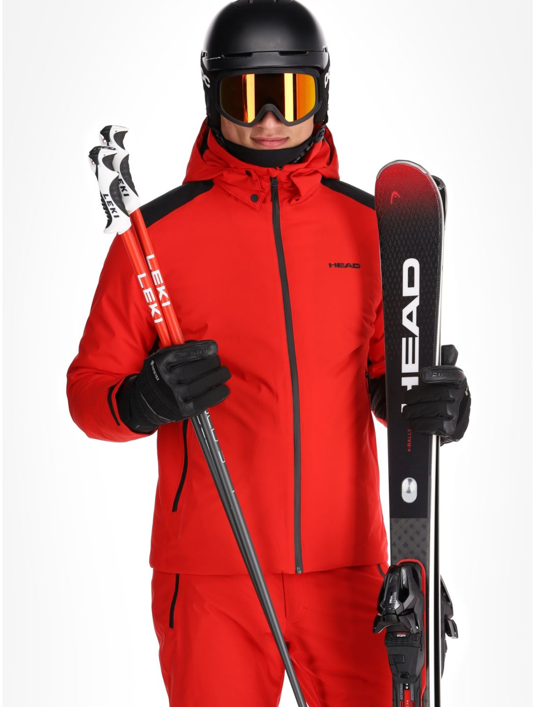 Head, Supershape ski-jas heren Red rood 