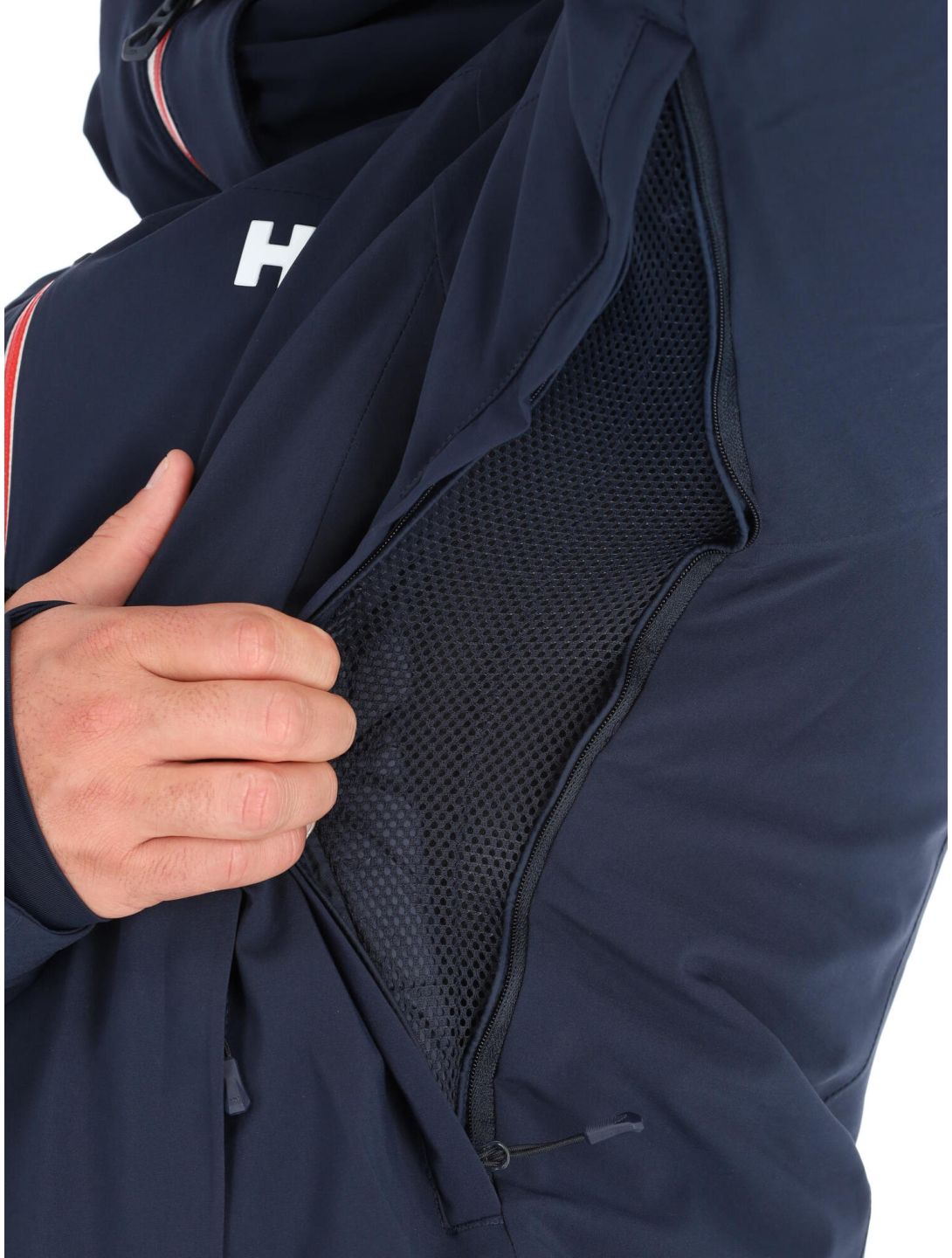 Helly Hansen, Alpha Lifaloft ski-jas heren Navy blauw 