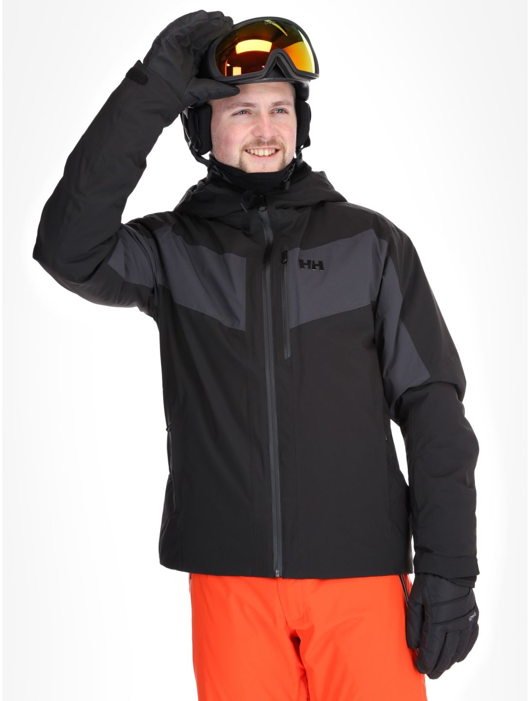 Helly Hansen, Carv Lifaloft 2.0 ski-jas heren Black zwart 