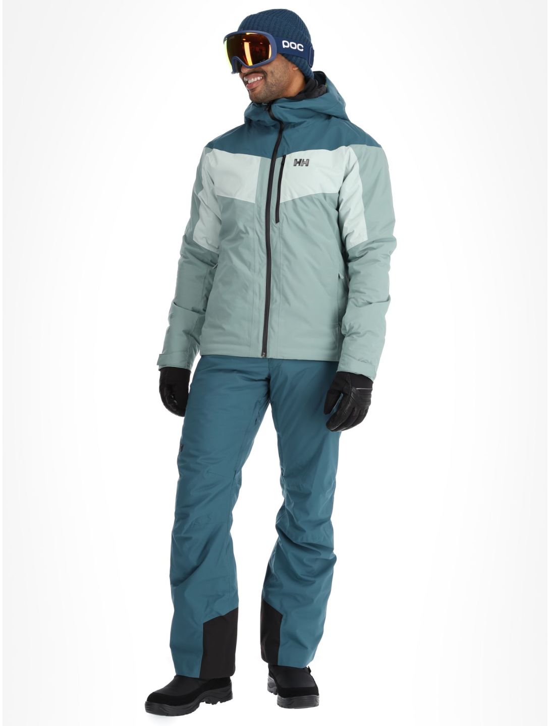 Helly Hansen, Carv Lifaloft 2.0 ski-jas heren Cactus groen 