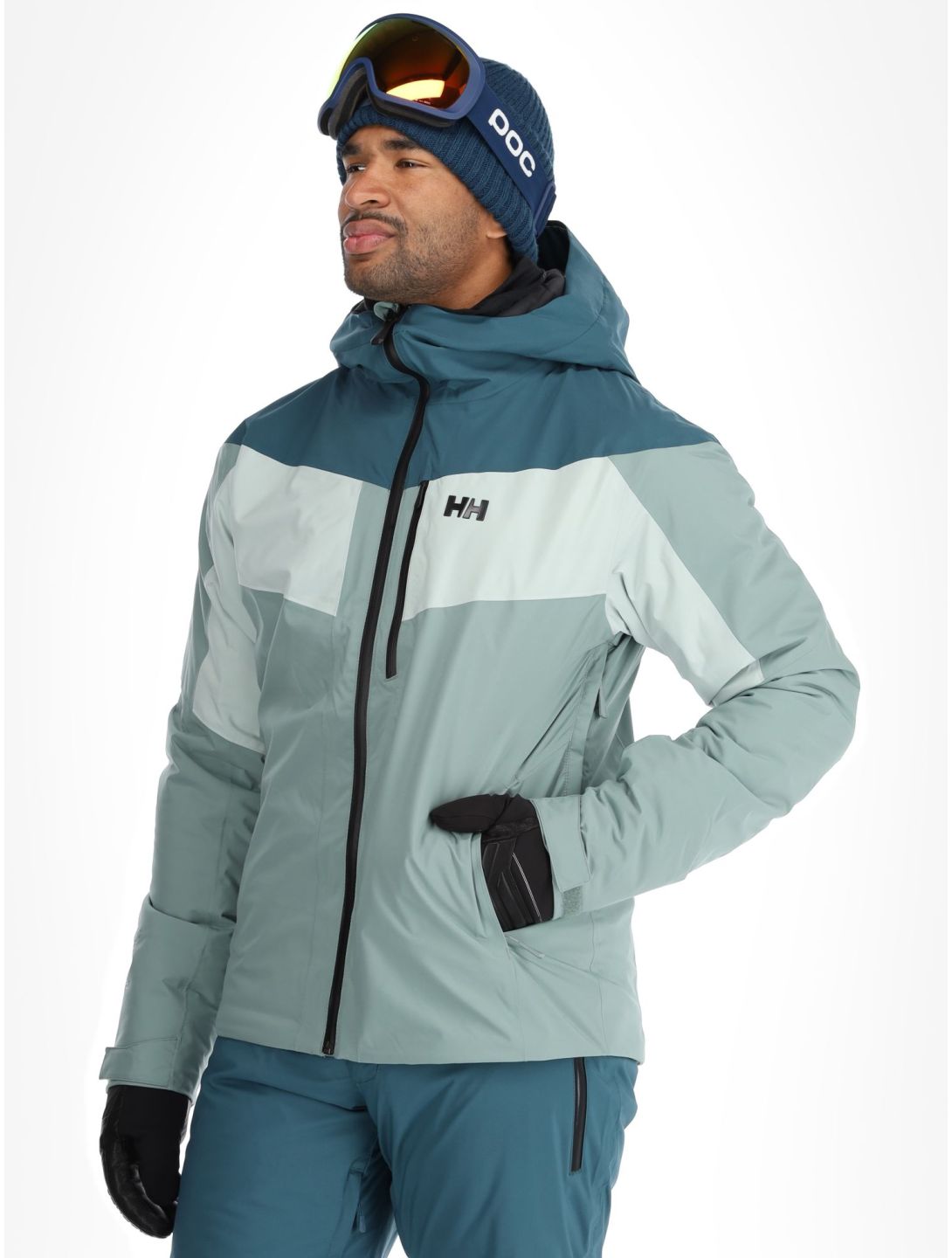 Helly Hansen, Carv Lifaloft 2.0 ski-jas heren Cactus groen 