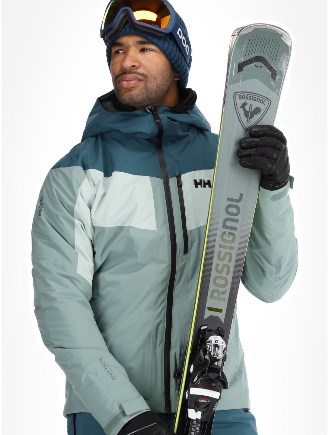 Helly Hansen, Carv Lifaloft 2.0 ski-jas heren Cactus groen 