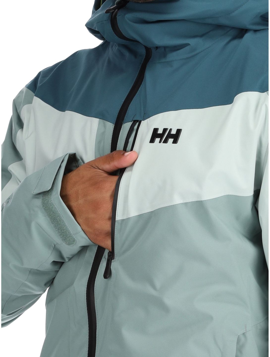 Helly Hansen, Carv Lifaloft 2.0 ski-jas heren Cactus groen 