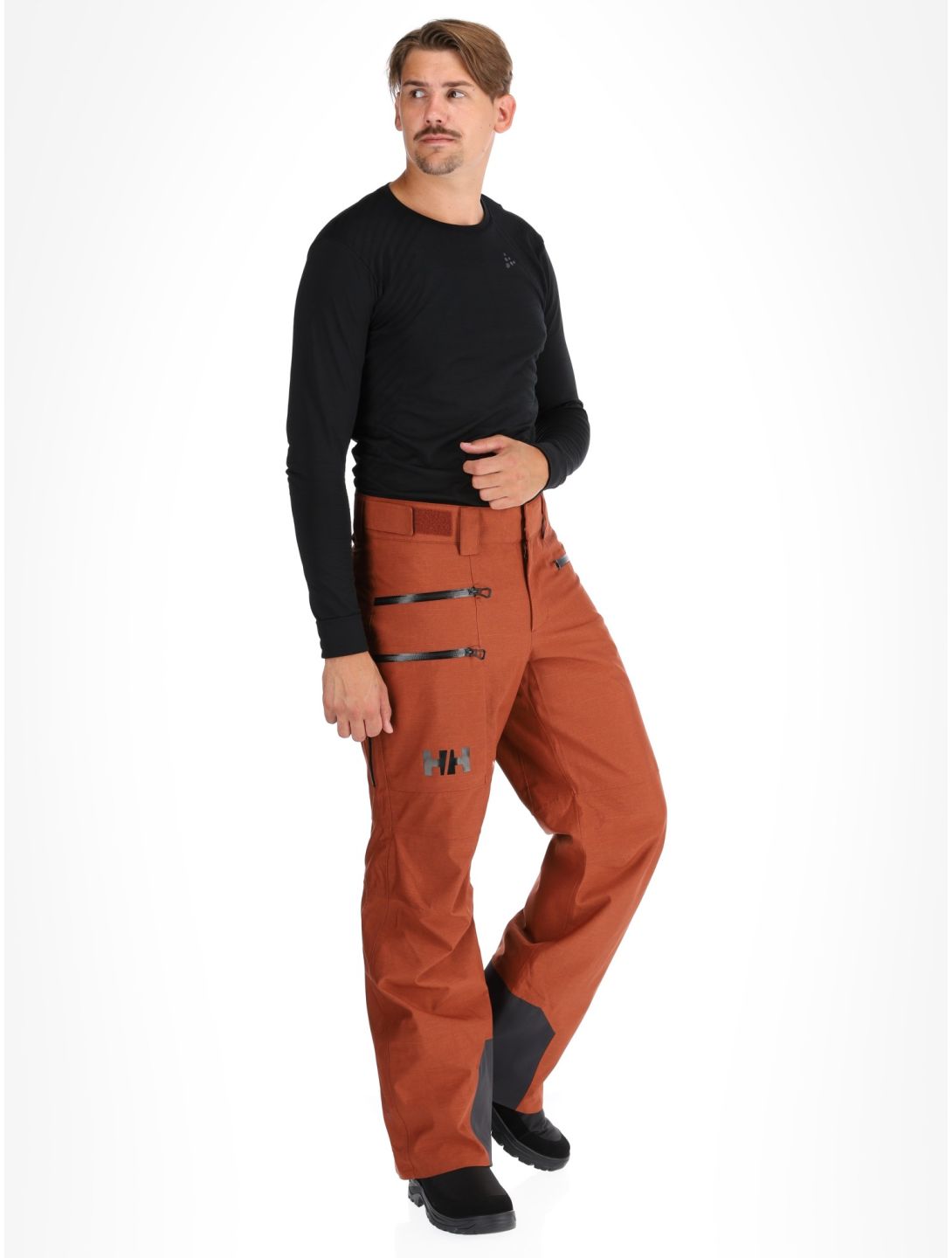 Helly Hansen, Garibaldi 2.0 skibroek heren Iron Oxide bruin 