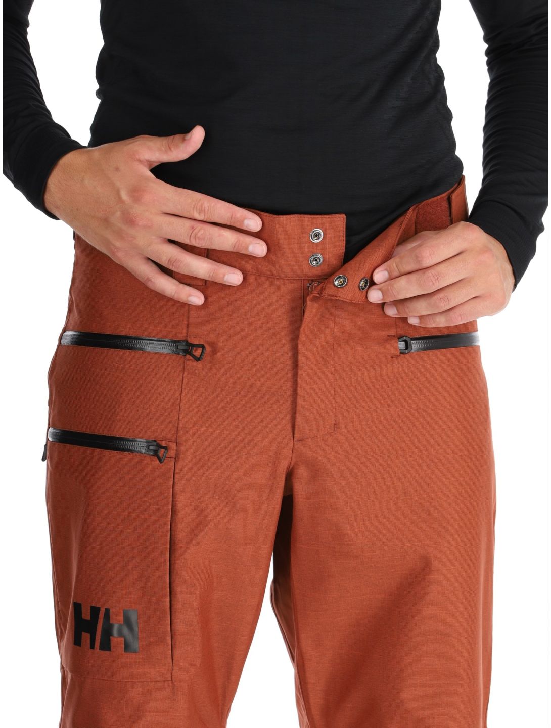 Helly Hansen, Garibaldi 2.0 skibroek heren Iron Oxide bruin 