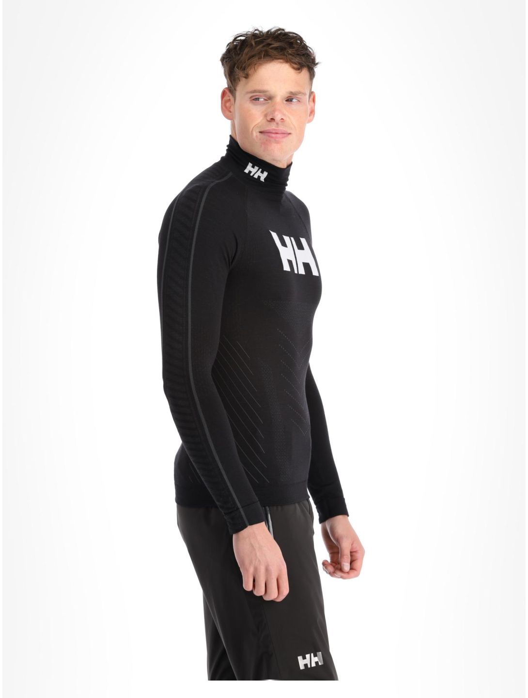 Helly Hansen, H1 Pro Lifa Merino Race Top thermoshirt heren Black zwart 