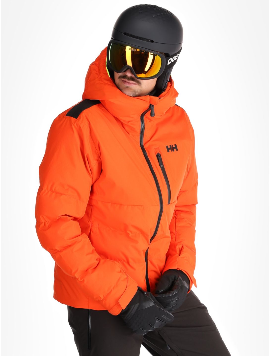 Helly Hansen, Kvitfjell Race Puffy ski-jas heren Cherry Tomato oranje 