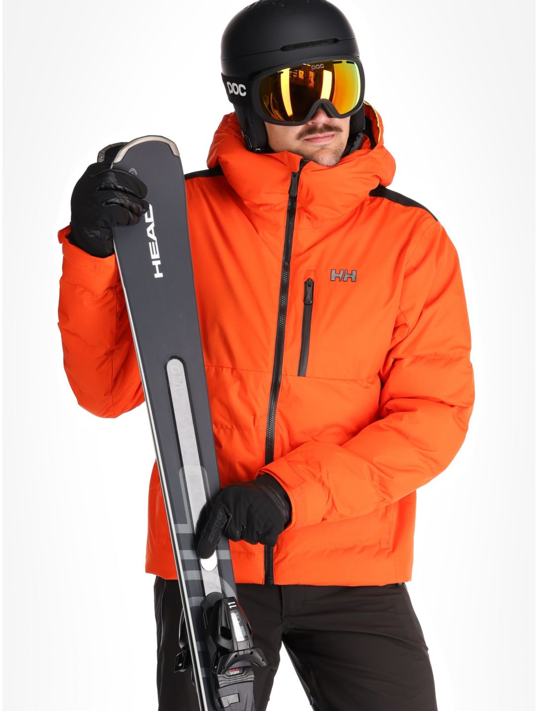 Helly Hansen, Kvitfjell Race Puffy ski-jas heren Cherry Tomato oranje 