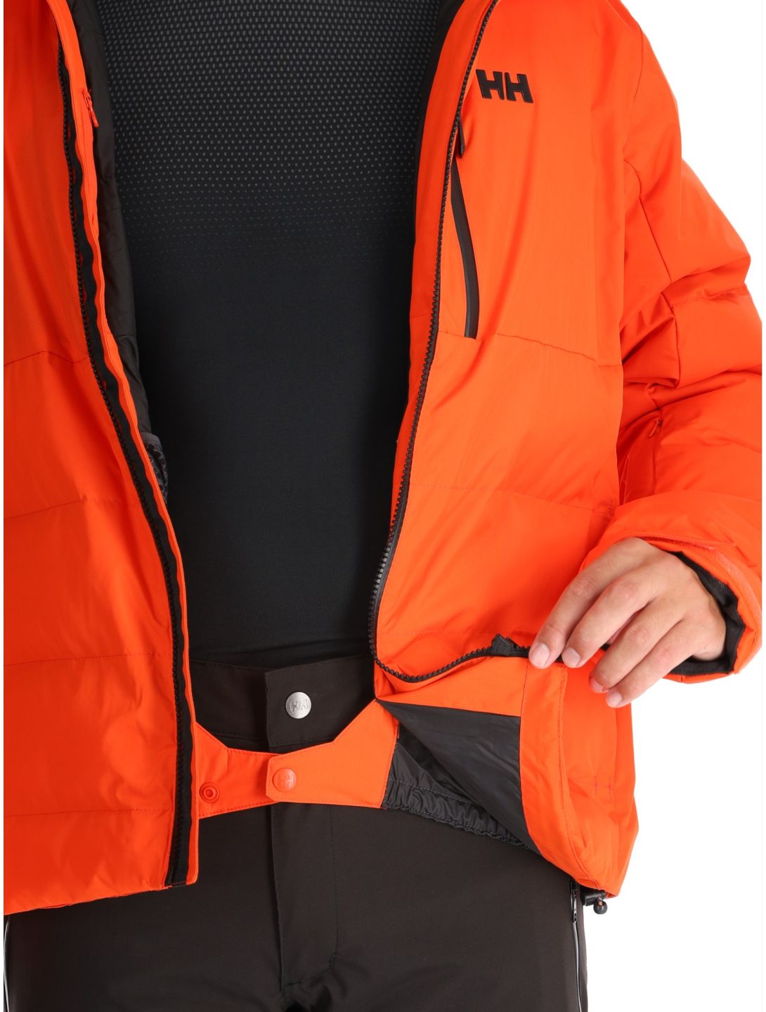 Helly Hansen, Kvitfjell Race Puffy ski-jas heren Cherry Tomato oranje 