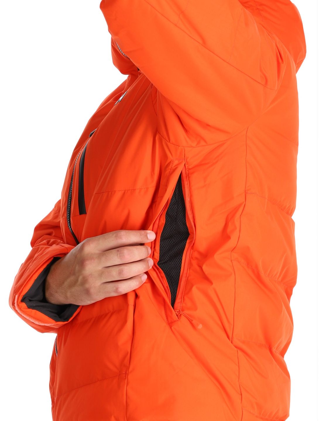 Helly Hansen, Kvitfjell Race Puffy ski-jas heren Cherry Tomato oranje 