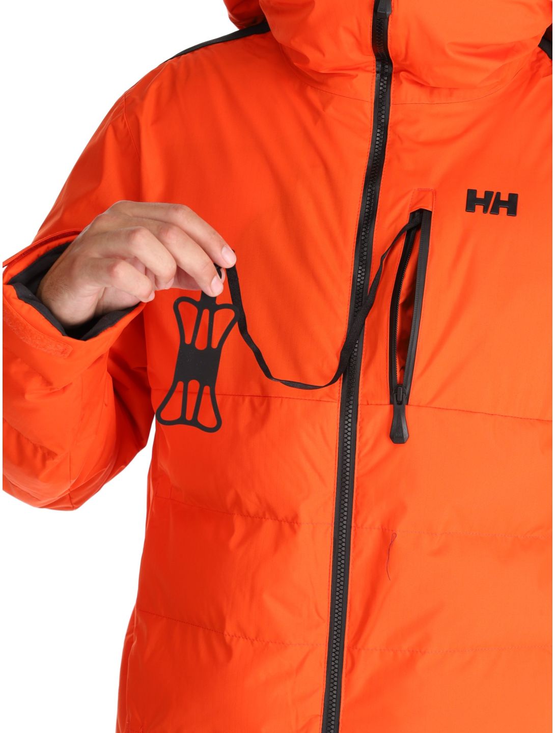 Helly Hansen, Kvitfjell Race Puffy ski-jas heren Cherry Tomato oranje 