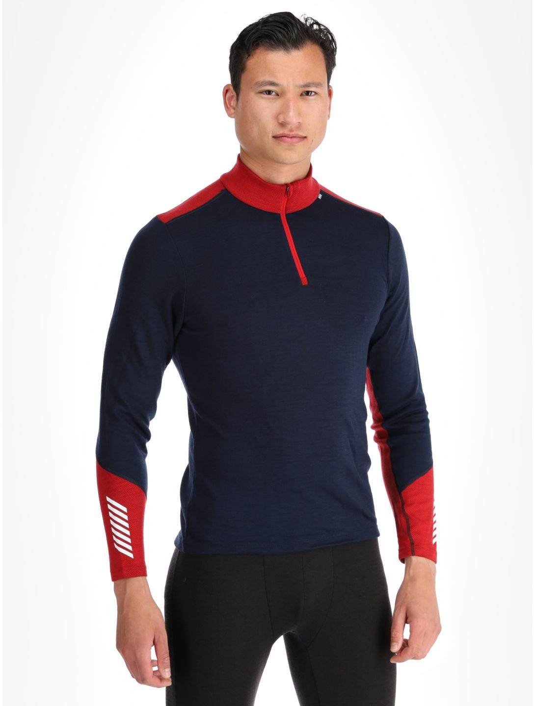 Helly Hansen, Lifa Merino Midweight 1/2 Zip skipully heren Navy blauw 