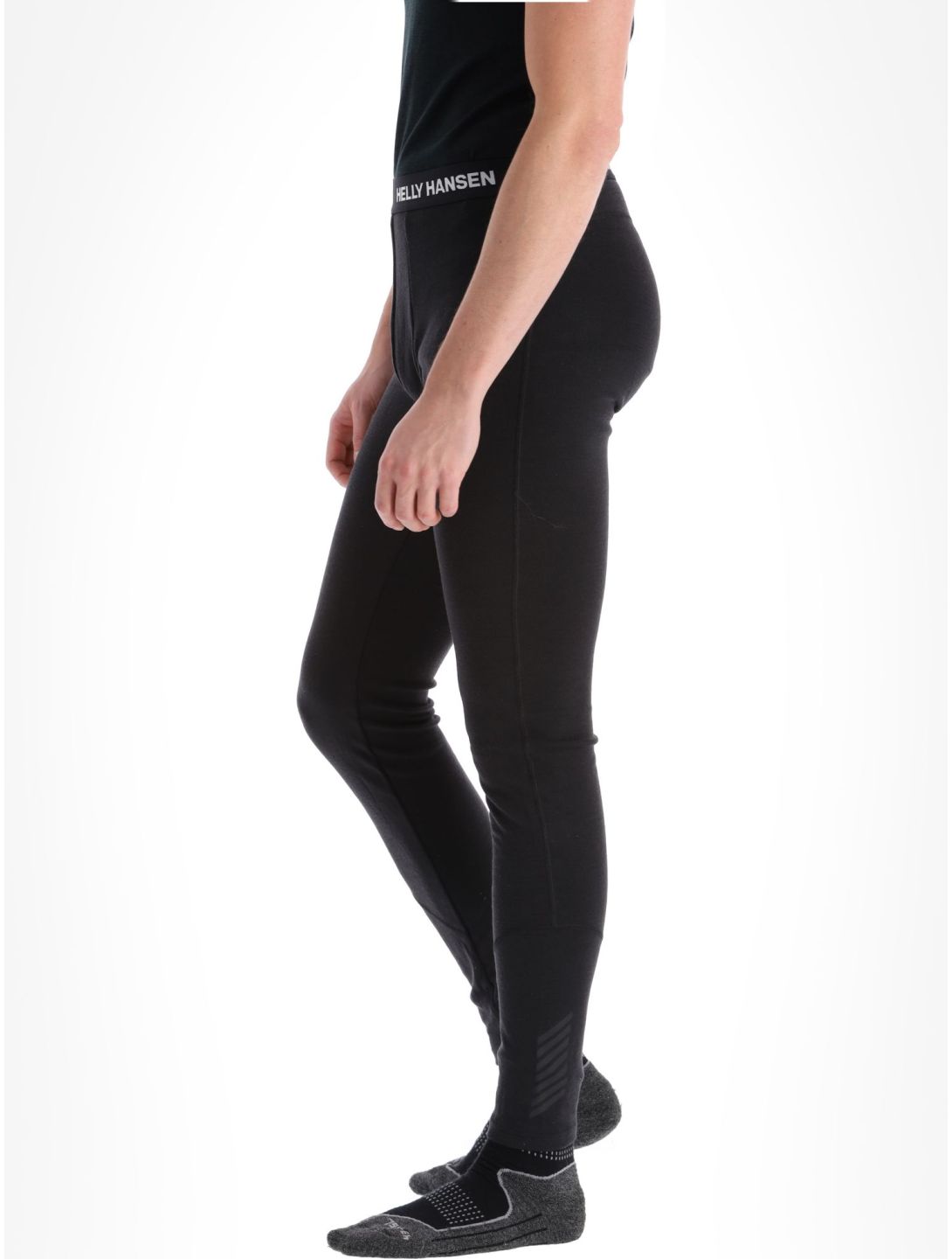 Helly Hansen, Lifa Merino Midweight thermobroek heren Black zwart 