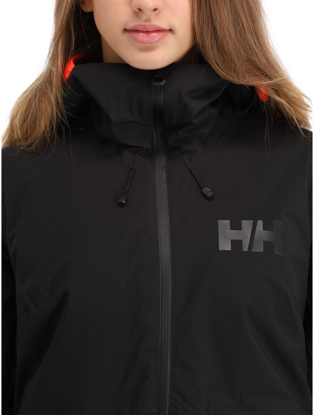 Helly Hansen, Powchaser 2.0 ski-jas dames Black zwart 