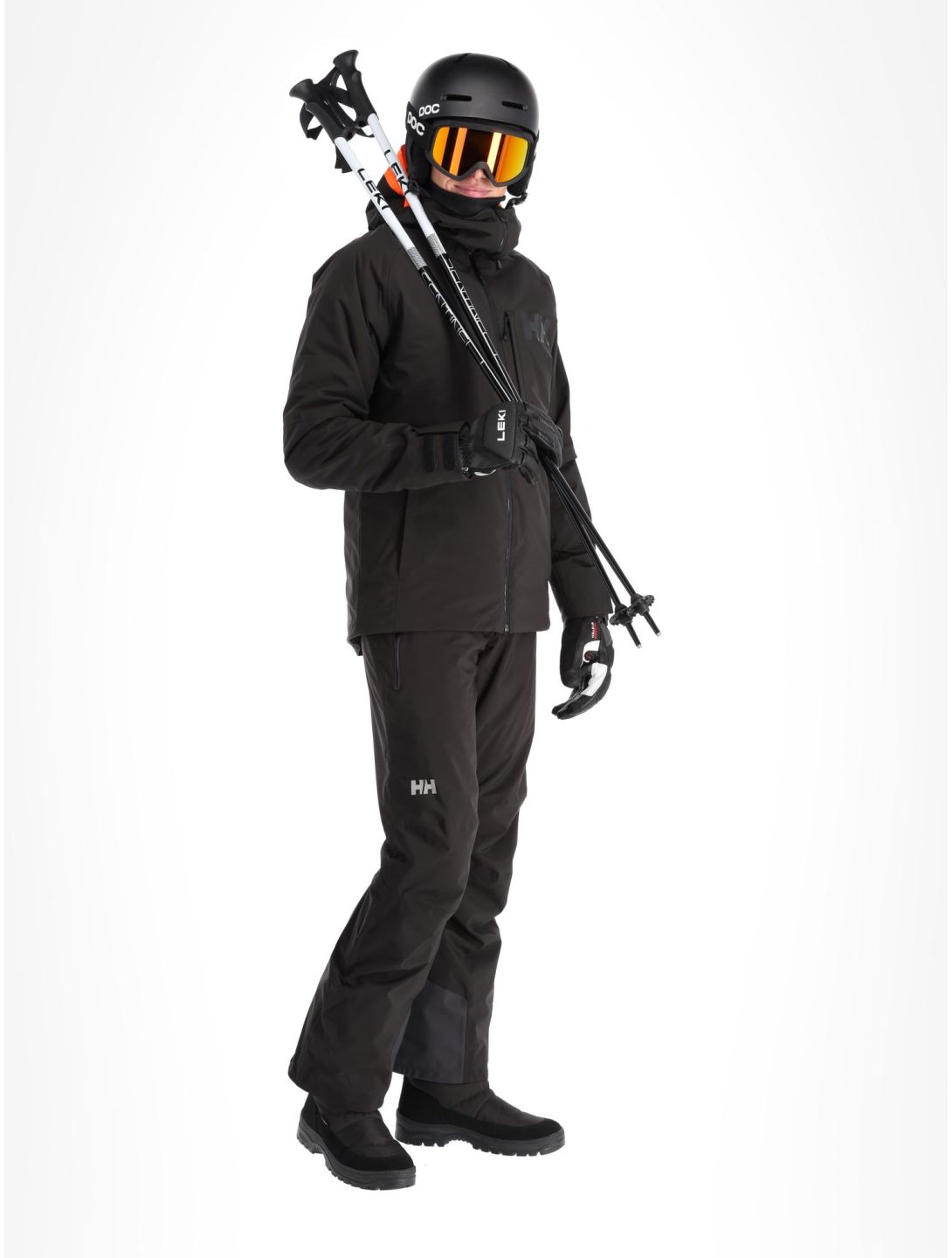 Helly Hansen, Powderface ski-jas heren Black zwart 